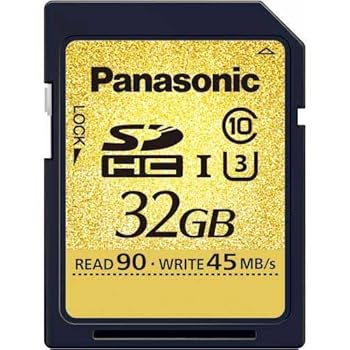【中古】パナソニック 32GB SDHCメモリーカード RP-SDUC32GJK