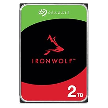 【中古】(非常に良い)Seagate IronWolf 3.5" データ復旧3年付 2TB 内蔵HDD(CMR) 6Gb/s 64MB 5900rpm 24時間稼動 PC NAS向け ST2000VN004｜GoodLifeStore