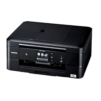 【中古】(旧モデル) ブラザー プリンター A4 インクジェット複合機 DCP-J978N-B (黒モデル/ADF/有線・無線LAN/手差しトレイ/両面印刷/レーベル印刷)