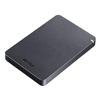 【中古】(非常に良い)BUFFALO USB3.1(Gen.1)対応 耐衝撃ポータブルHDD 1TB ブラック HD-PGF1.0U3-BKA