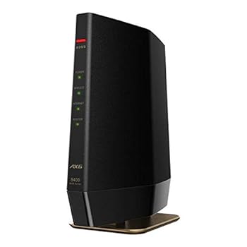 【中古】(非常に良い)BUFFALO バッファロー 無線LANルーター プレミアムモデル (Wi-Fi 6(11ax)対応/ワイドバンド 5GHz 160MHz対応/マットブラック) WSR-5400AX6-MB