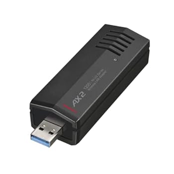 【中古】バッファロー 11ax/ac/n/a/g/b 無線LAN子機 USB3.0 内蔵アンテナタイプ WI-U3-1200AX2/N