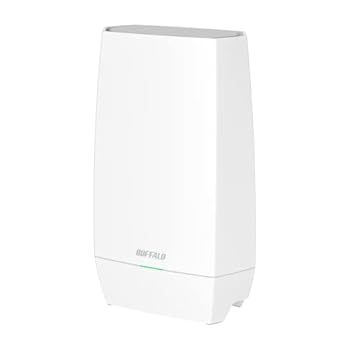 【中古】バッファロー WiFi ルーター 無線LAN 最新規格 Wi-Fi 6E 6GHz対応 AXE5400 2401+2401+573Mbps Easy Mesh トライバンド WNR-5400XE6/N