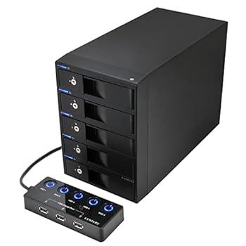 【中古】センチュリー 裸族のカプセルホテル5Bay V2 CRCH535U3ISC2_FP