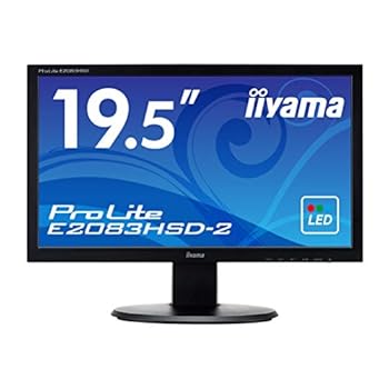 【中古】(非常に良い)iiyama モニター ディスプレイ E2083HSD-B2 (19.5インチ/HD+/TN/D-sub,DVI-D/)｜GoodLifeStore