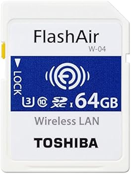 【中古】Toshiba Flashair w-04?64?GB SDXCクラス10メモリカード