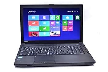 【中古】美品 東芝 中古ノートパソコン dynabook Satellite B553/J Core i5 3340M (2.70GHz) メモリ4G マルチ WiFi Bluetooth Windows8.1 64bit
