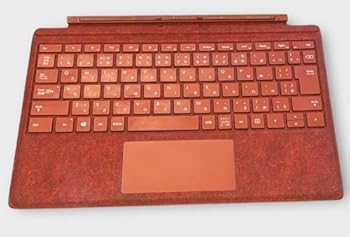 【中古】(非常に良い)マイクロソフト Surface Pro Signature タイプカバー/ポピーレッド FFP-00119｜GoodLifeStore