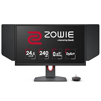 【中古】(非常に良い)BenQ ZOWIE XL2546K ゲーミングモニター (24.5型/フルHD/240Hz/0.5ms/DyAc+/小さめ台座/新筐体デザイン/新OSDメニュー/新型液晶パネル採用)｜GoodLifeStore