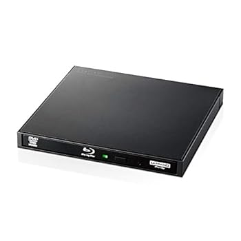【中古】(非常に良い)◆Blu-rayディスクドライブUSB3.0スリム書込ソフト付UHDBD対応ブラック