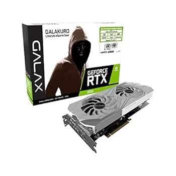 【中古】(非常に良い)玄人志向 NVIDIA GeForce RTX3060 搭載 グラフィックボード GDDR6 12GB GALAKURO GAMINGシリーズ GK-RTX3060-E12GB/OC/WHITE
