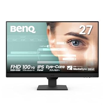 【中古】(非常に良い)ベンキュージャパン BenQ アイケアモニター GW2790 (27インチ/フルHD/IPS/sRGB 99%/ウルトラスリムベゼル/輝度自動調整機能(B.I. Gen2)搭載/ブル