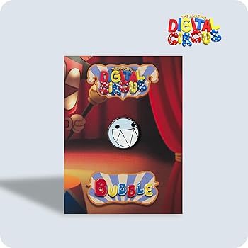 【中古】(非常に良い)【公式ライセンス商品】アメイジングデジタルサーカス ピンバッジ（バブル）