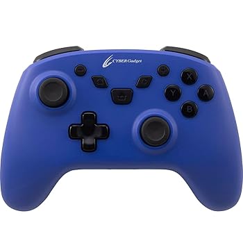 【中古】(非常に良い)CYBER ・ ゲーミングコントローラー HG smart 無線タイプ ( SWITCH 用) ブルー - Switch|GoodLifeStore
