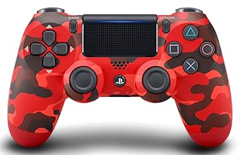 【中古】(非常に良い)ワイヤレスコントローラー(DUALSHOCK 4) レッド・カモフラージュ｜GoodLifeStore