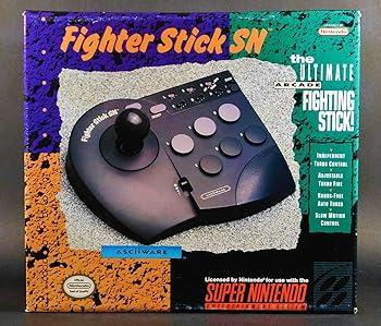 【中古】(非常に良い)Fighter Stick SN スーファミ用 連射コントローラ ファイタースティックSN|GoodLifeStore