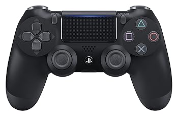 【中古】【純正品】ワイヤレスコントローラー(DUALSHOCK 4) ジェット・ブラック (CUH-ZCT2J)PS Hits / Value Selection対象製品に使える300円OFFクーポン|GoodLifeStore