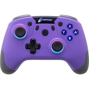 【中古】CYBER ・ ゲーミングコントローラー HG 無線タイプ (SWITCH 用) 菫色 - Switch｜GoodLifeStore