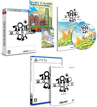 【中古】トリップワールドDX DELUXE EDITION -PS5 【特典ありません】通常版ソフト、三方背ケース、トレーディングカード、ミニマガジン「DELUXE+」、サ|GoodLifeStore