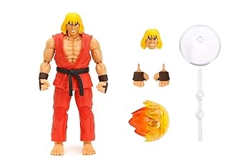【中古】(非常に良い)ストリートファイター アクションフィギュア 1/12スケール ケン｜GoodLifeStore
