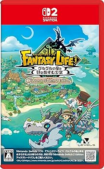 【中古】(非常に良い)ファンタジーライフｉ グルグルの竜と時をぬすむ少女 Nintendo Switch 2 Edition -Switch2｜GoodLifeStore