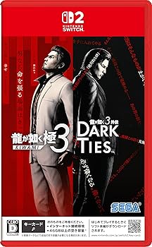 【中古】(非常に良い)龍が如く 極３ / 龍が如く３外伝 Dark Ties 【早期購入特典ありません】DLC「ツッパリメンバー 春日一番」 同梱なし- Switch2｜GoodLifeStore