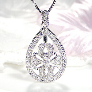 楽天市場】pt900【1.5ctUP】ティアドロップモチーフ ダイヤモンド