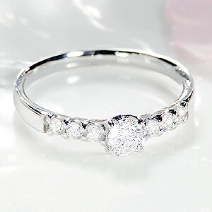 ジュエリー・アクセサリー・レディース・指輪・リング・プラチナ・ダイヤモンド・SI・一粒・大粒・0.2ct・0.3ct・0.5ct・ダイアモンド・ダイア・pt900・送料無料・刻印無料・品質保証書付|GOODLUCK jewelry