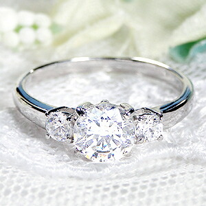 pt900【1.20ct】 ダイヤモンド リング 【送料無料】【刻印無料】【品質保証書付】/ プラチナ ダイアモンド リング 重ねづけ 1ct 1.2カラット ダイヤ 指輪 人気 婚約 レディース ギフト プレゼント｜GOODLUCK　jewelry
