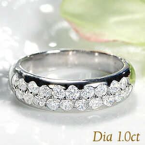 楽天市場】K18YG/PG【2.0ct】豪華 4列 ダイヤモンド リング【送料無料