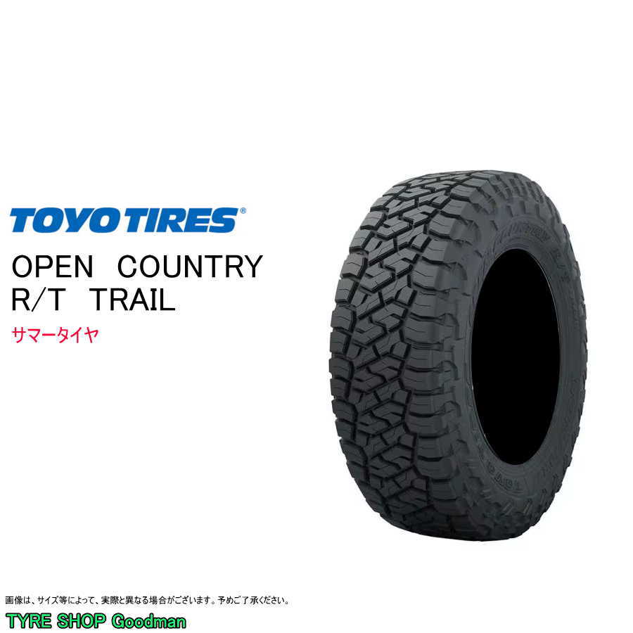 タイヤ・ホイール TOYO OPEN COUNTRY R/T LT 265/70R16 The Open Country R/T Trail is an On/Off-Road Rugged Terrain Tire