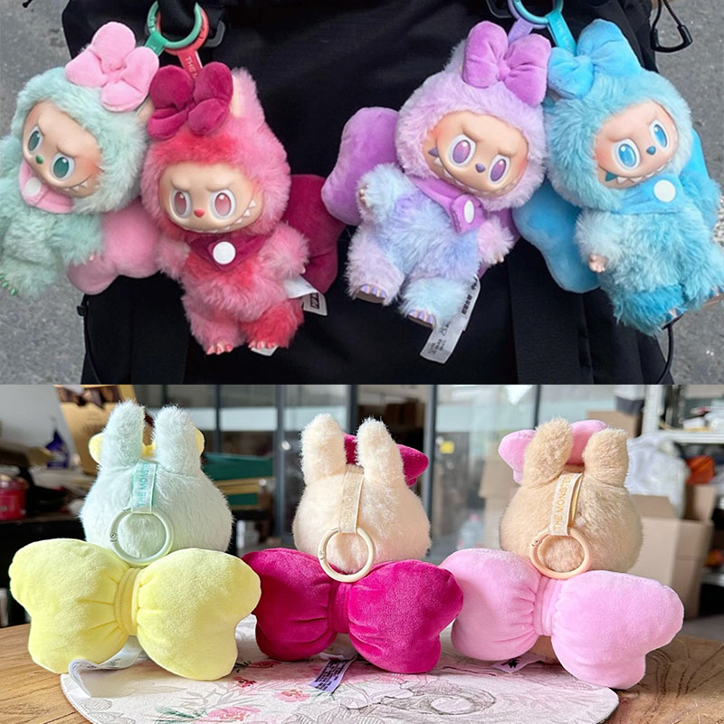 楽天市場】可愛い ラブブ服 リボン 2点セット ふわふわ 秋 冬 バッグ