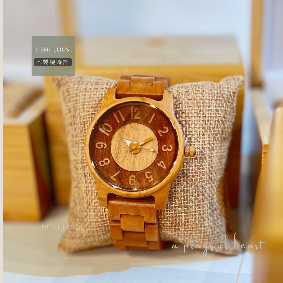 楽天市場】木製腕時計 おしゃれ ペアウォッチ メンズ レディース