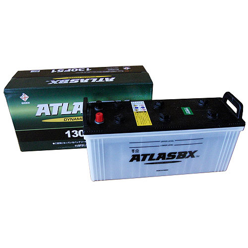 楽天市場】ATLAS BX 155G51：産業・大型車用バッテリー (互換 145G51 ...