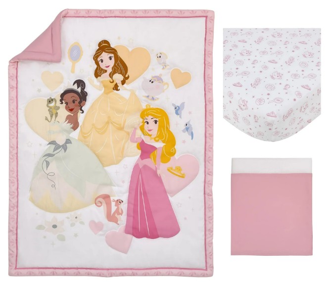 激レア　新品　ディズニー　プリンセス　寝具セット　ピンク　　入手困難　　ラスト① Amazon.co.jp: ディズニープリンセス「ラビングライフ」2ピース