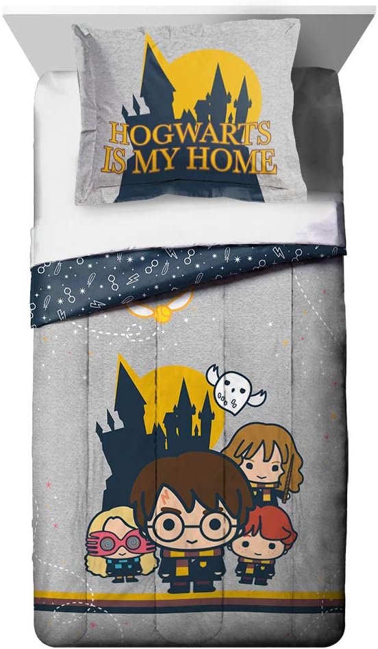 【貨物輸送無料】Harry Potter ハリーポッター ハグリッド ホグワーツ  文字記号 赤ちゃん用 布団仕掛ける シングル 新一年生・子供部屋・文字記号敷き妙＆掛布団＆枕覆いかぶせる 外国で直輸入