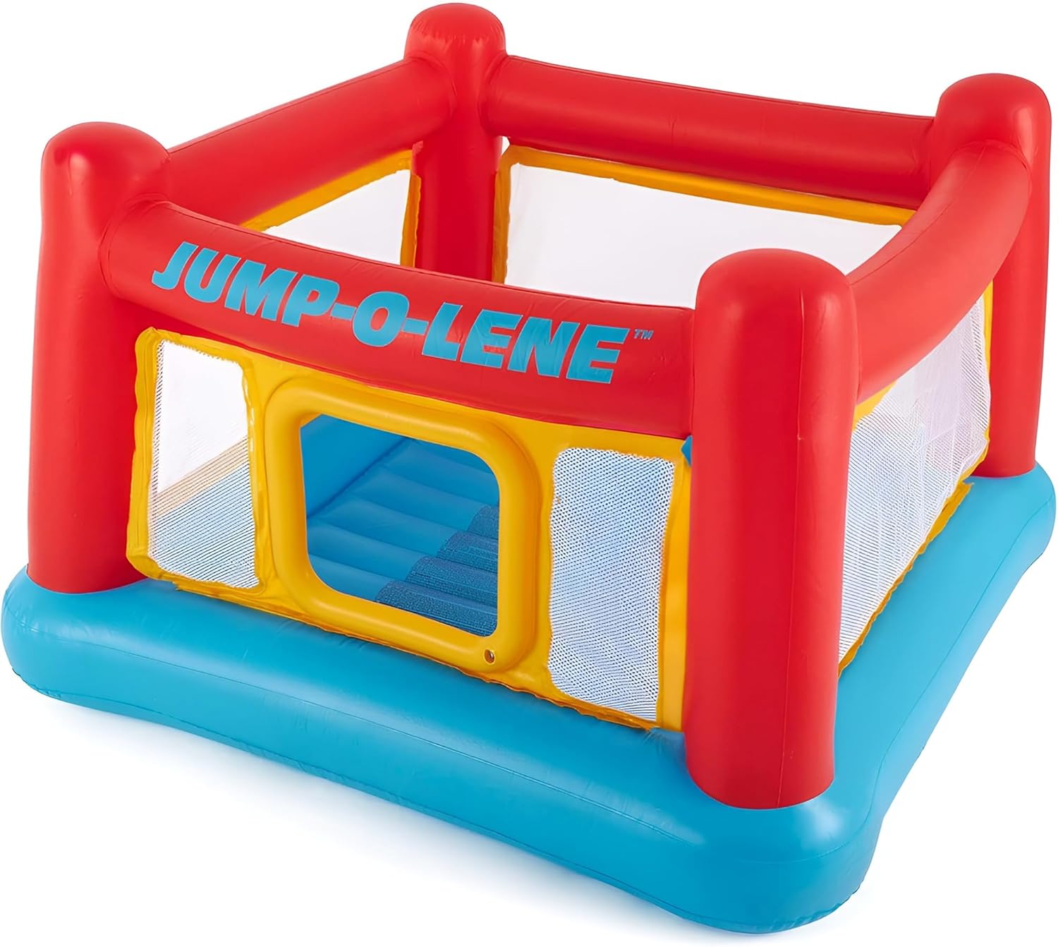【貨物輸送無料】大型遊具 バウンサー  Intex Inflatable Jump-O-Lene 持ちはこび可  水遊び スウィミングプール  どんぶり鉢  大気圏遊具 大型 難民キャンプ フワフワ トランポリン 屋外  庭 身寄り用 滑り台 ビニールスウィミングプール スライダー お坊っちゃん 御嬢さん 生まれ落ちる日 寄り合い インスタ映え お姫様