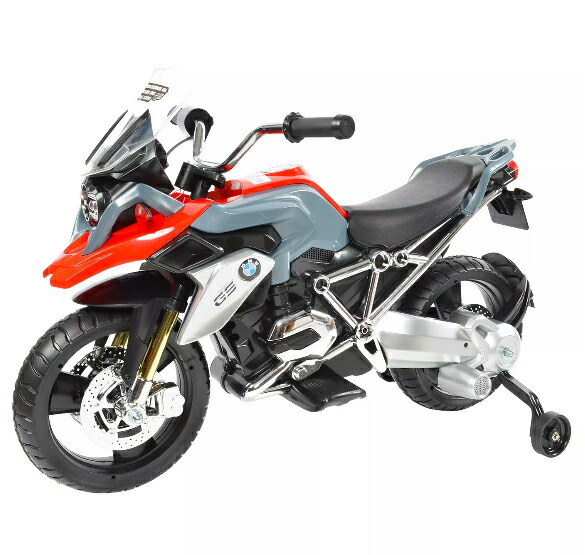 三輪 電動バイク 子供用 ヘッドライト,サウンドの機能付き!本格的電動バイク Rollplay BMW 6V Motorcycle 三輪車