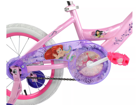 楽天市場 Disney Princess ディズニープリンセス 16インチ 自転車 ピンク お人形シート付 グッズ グッズ