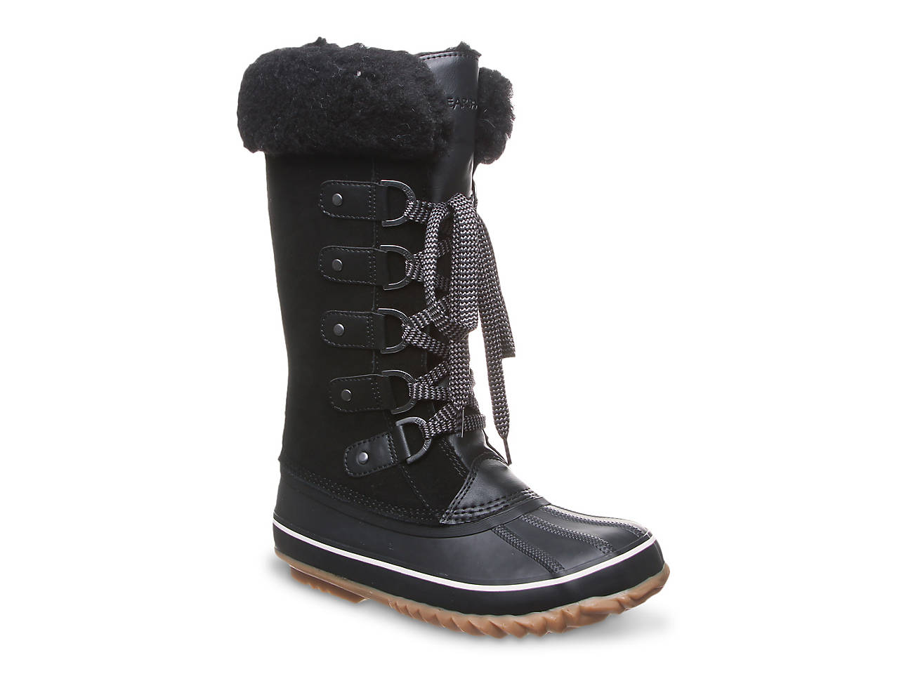 送料無料 ベアパウ Bearpaw レディース 女性用 シューズ 靴 ブーツ スノーブーツ Denali - BLK　US6　約23センチ