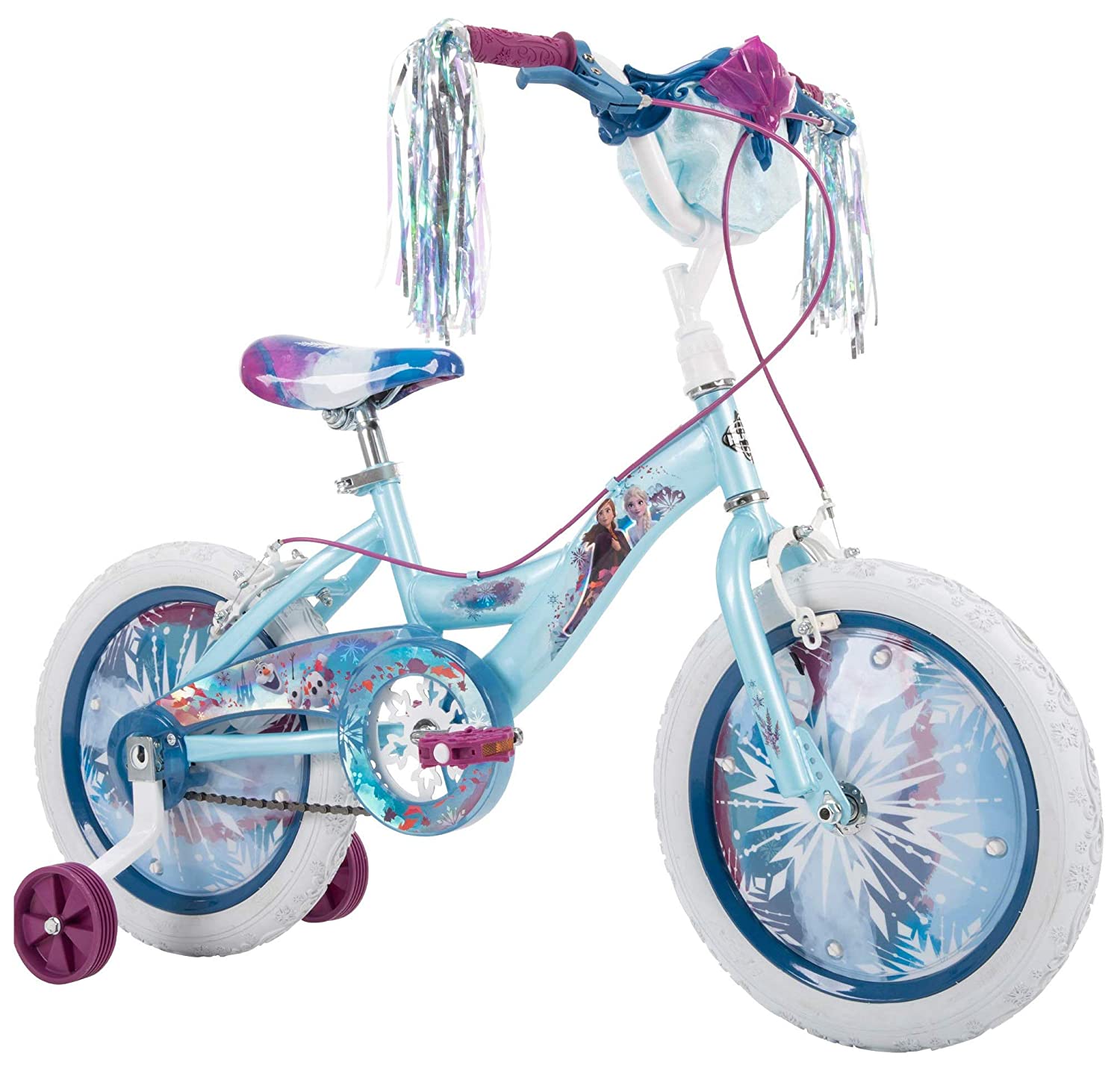 Huffy Disney's Frozen 2 Kids ディズニー　アナと雪の女王アメリカ販売品　12インチ　子供　キッズバイク　自転車　本体-水色画像