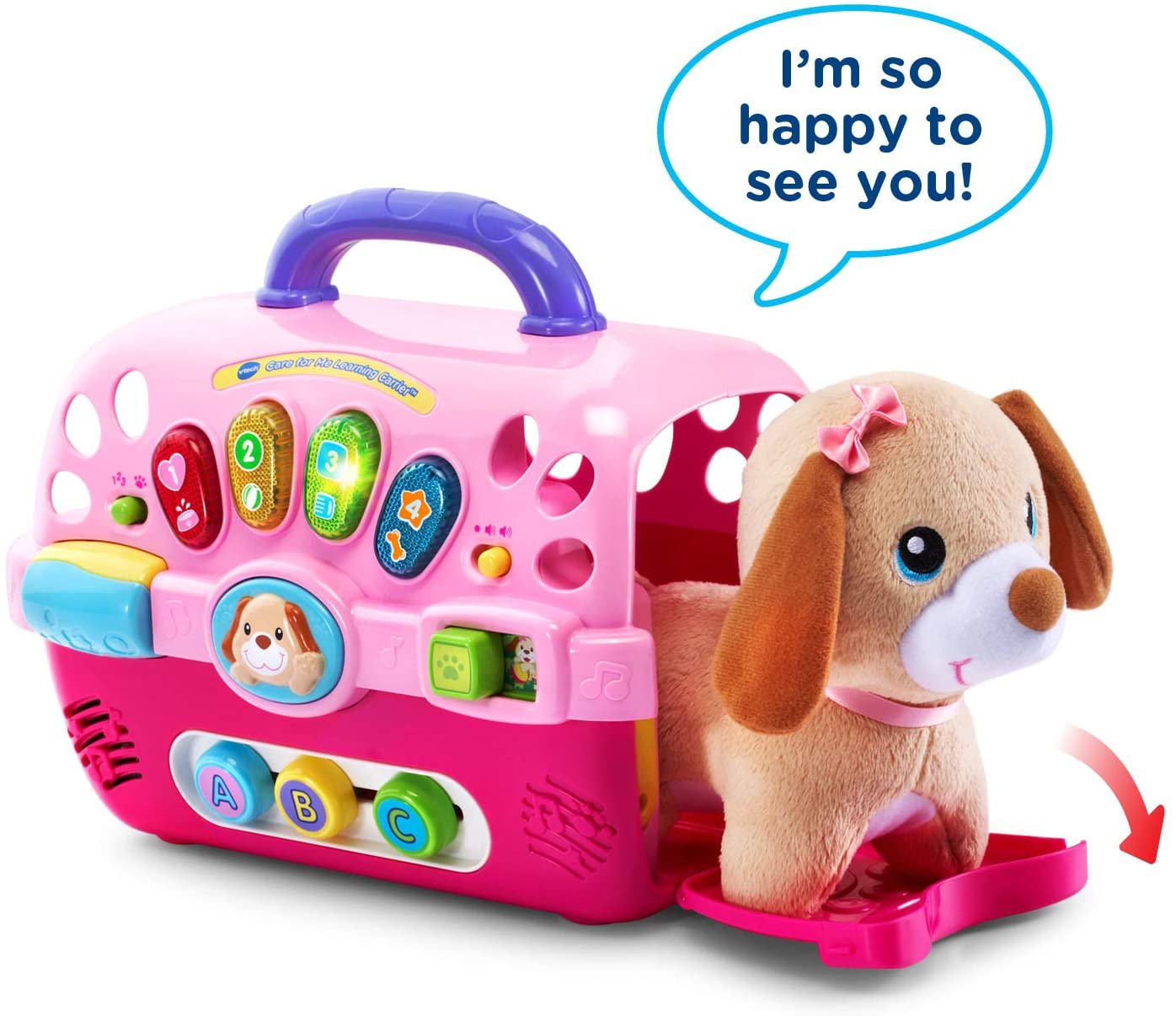 Vtech アクティビティ わんちゃん ケージ キッズ 子供 ペット お世話セット