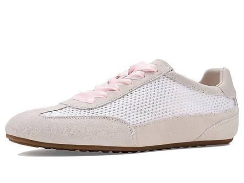 送料無料 ゲス GUESS レディース 女性用 シューズ 靴 スニーカー 運動靴 Releve - White/Grey Suede Mesh