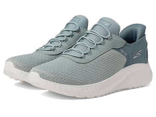 貨物輸送無料 ボブス スケッチャーズ BOBS from SKECHERS レディース 成人女性用 シューズ 靴 スニーカー 運動すること靴 Bobs Squad Chaos - In Color Hands Free Slip-Ins - Sage