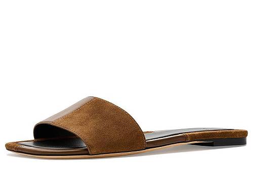 貨物輸送無料 ヴィンス Vince レディース お上さん用 シューズ 靴 サンダル Valeria Slide Sandals - Cedar Brown/Elmwood