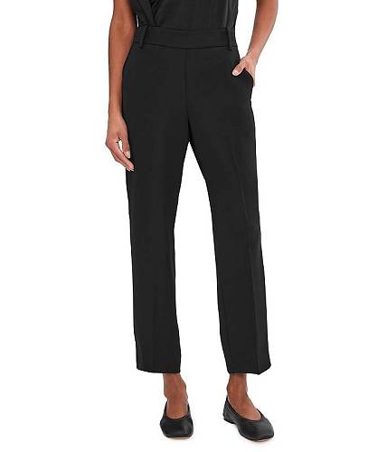 貨物輸送無料 ヴィンス Vince レディース 成人女性用 流行り物 ズボン下 ズボン Mid-Rise Tapered Pull-On Pants - Black