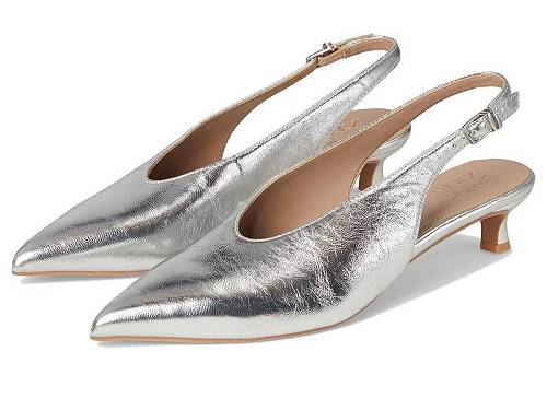 貨物輸送無料 ナチュラライザー Naturalizer レディース お上さん用 シューズ 靴 踵 Nicolette - Silver Leather