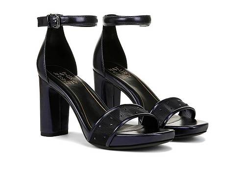 送料無料 ナチュラライザー Naturalizer レディース 女性用 シューズ 靴 ヒール Joy - Midnight Blue Leather｜グッズ&times;グッズ
