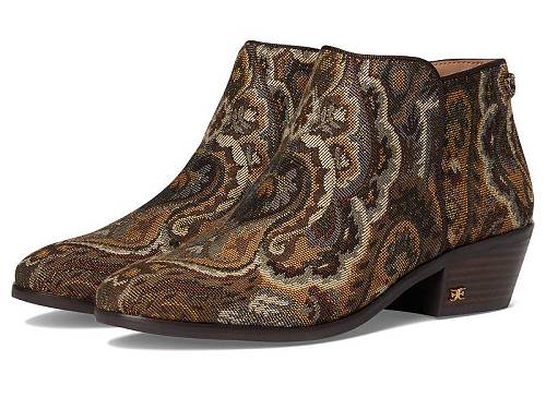 貨物輸送無料 サムエデルマン Sam Edelman レディース 亭主もち用 シューズ 靴 ブーツ アンクル 遊撃手ブーツ Petty - Olive Paisley Multi