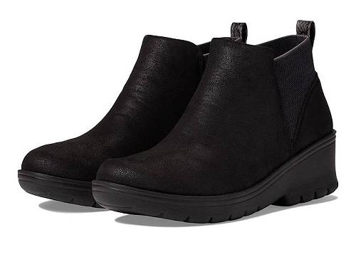 送料無料 Bzees レディース 女性用 シューズ 靴 ブーツ アンクル ショートブーツ Boston - Black|グッズ×グッズ